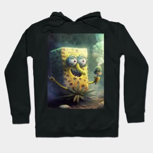 sponge smoke weed Hoodie